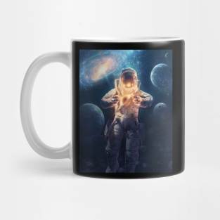 The cosmic astronaut. Mug